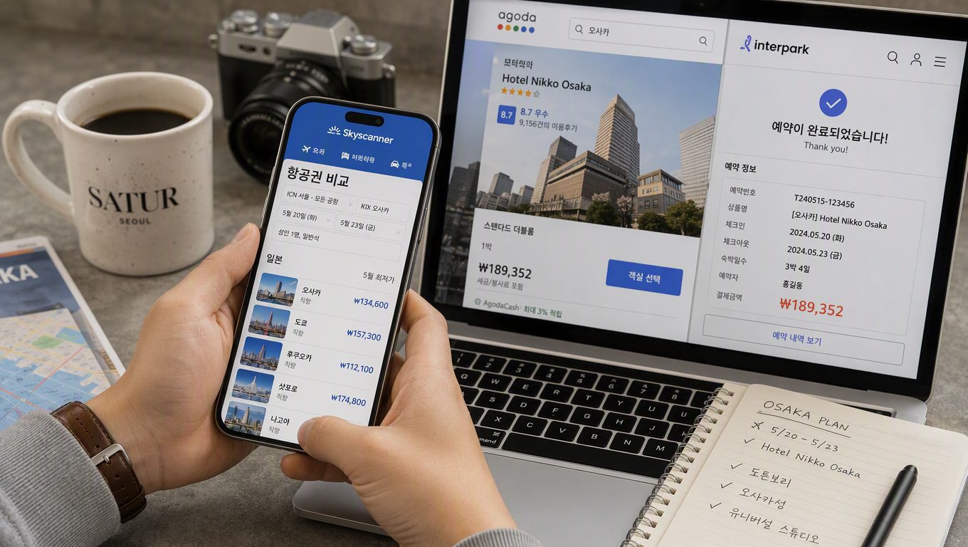 일본여행 추천 예약 시기와 방법